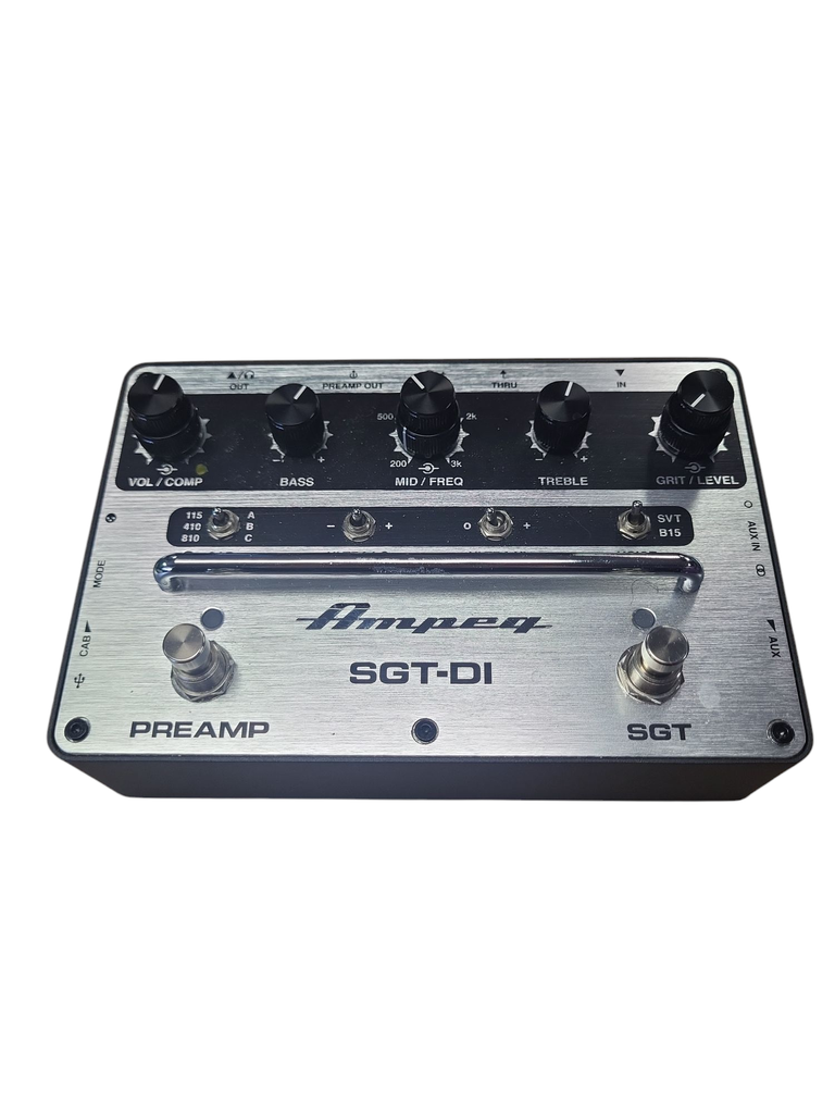 Ampeg SGT-DI Bass Preamp Pedal and DI