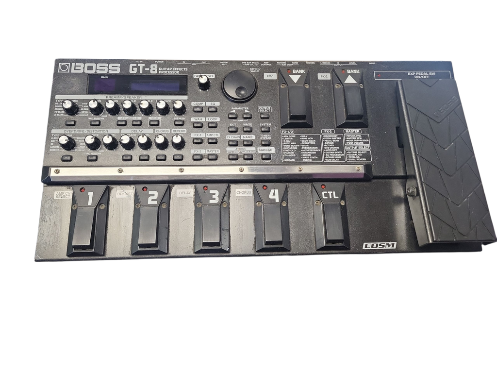 Boss GT-8 Guitar Effects Processor