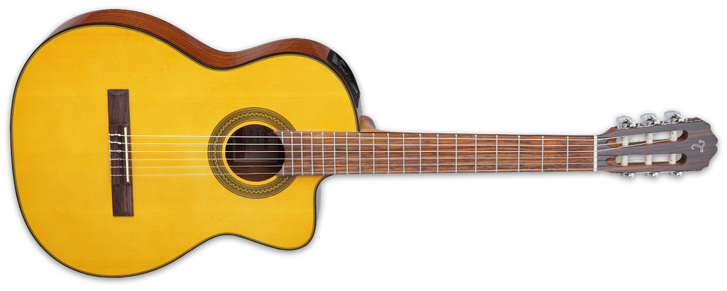 Takamine GC1CE Acoustic Electric Classical Guitar, Natural