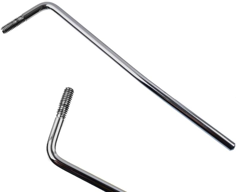 Saphue 6mm Screw-in Electric Guitar Tremolo Arm, Chrome