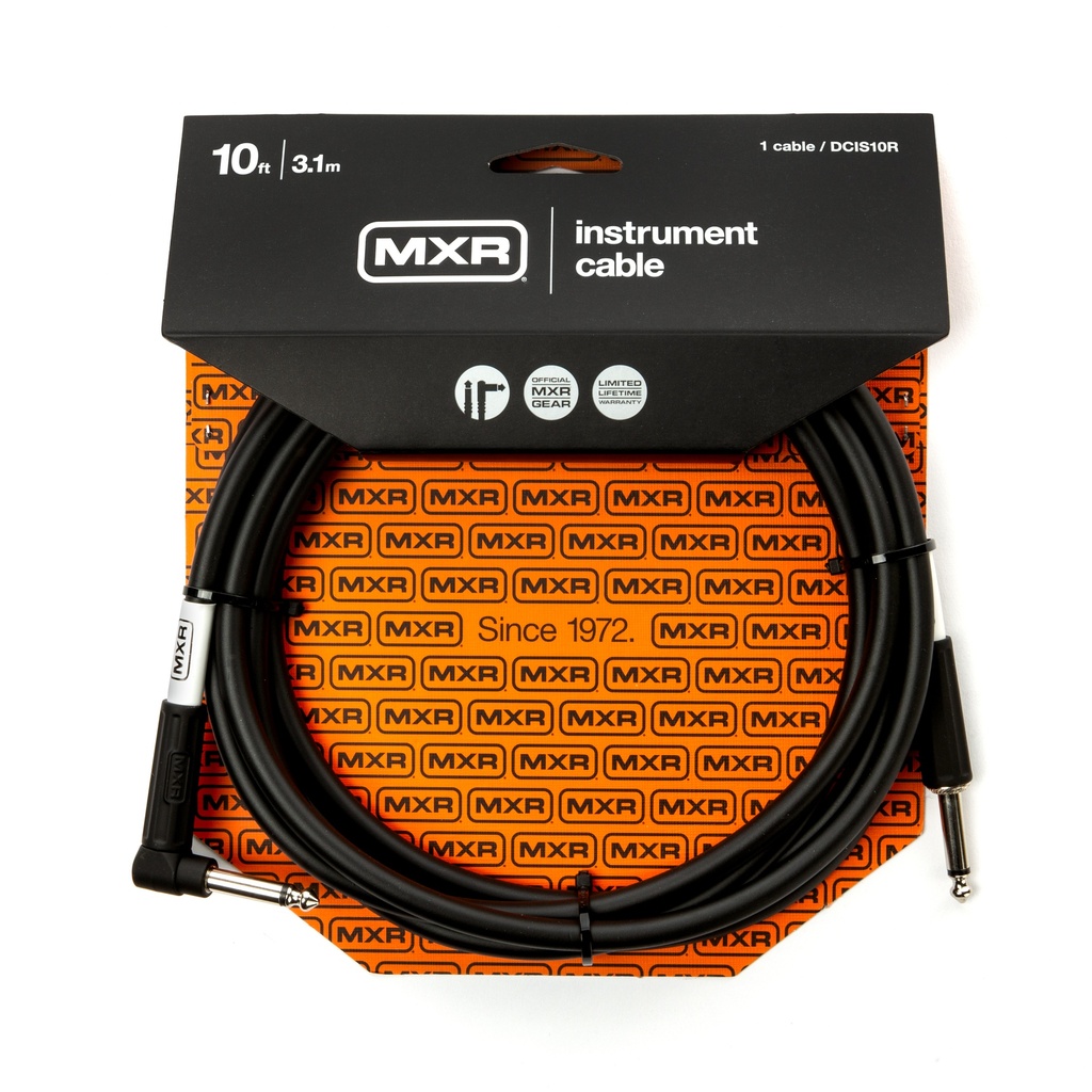 MXR Instrument Cable, Right Angle 10 Ft