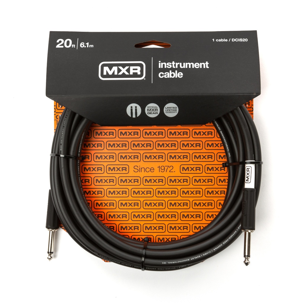 MXR Instrument Cable, 20 Ft