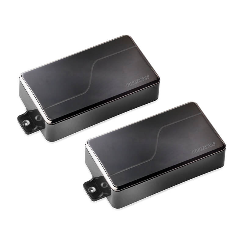 Fishman Fluence 6-String Modern Humbucker Set, Alnico & Ceramic, Black Nickel