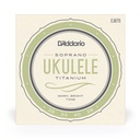 D'Addario EJ87S Titanium Ukulele Strings, Soprano