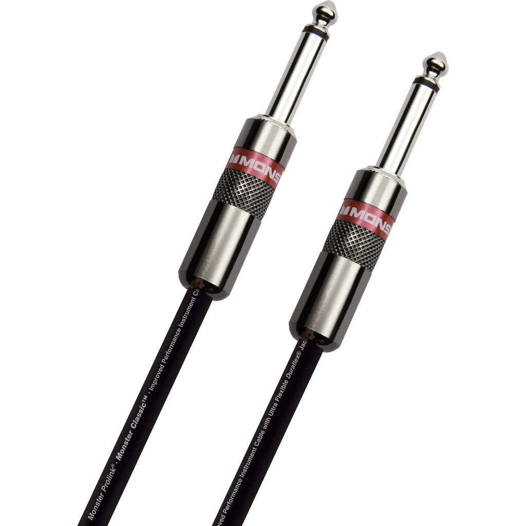 Monster Prolink Monster Classic 1/4" Instrument Cable, 12 feet, Straight to Straight