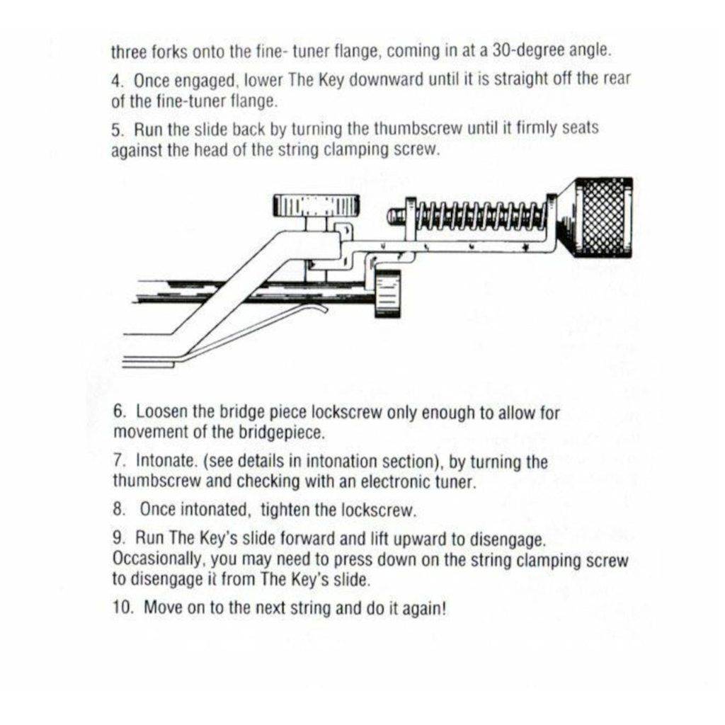 The Key Intonating Tool