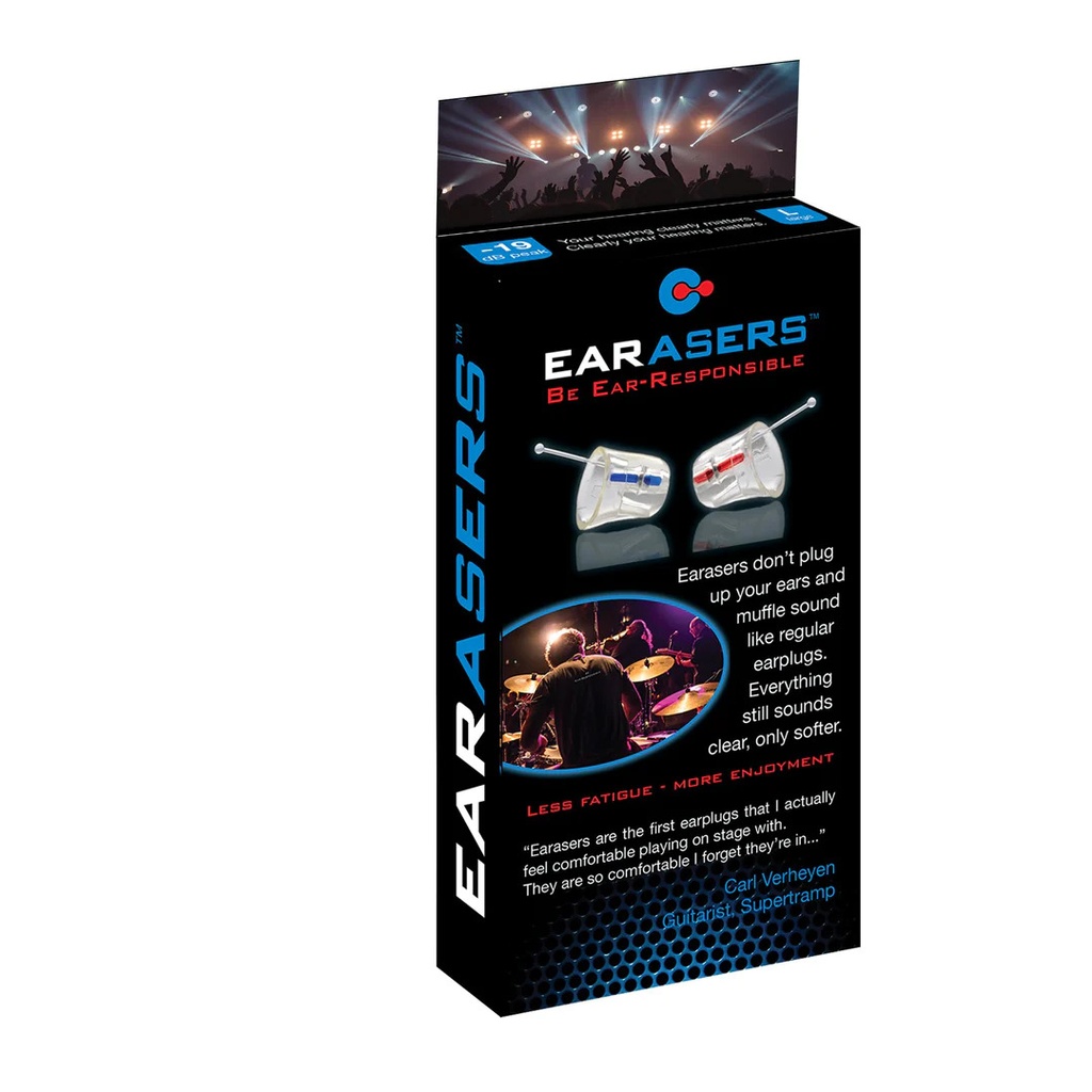 EARasers Musicians Plugs, Medium