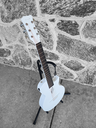 Enya Nova Go White Carbon Fiber Acoustic Travel Guitar w/ Gig Bag