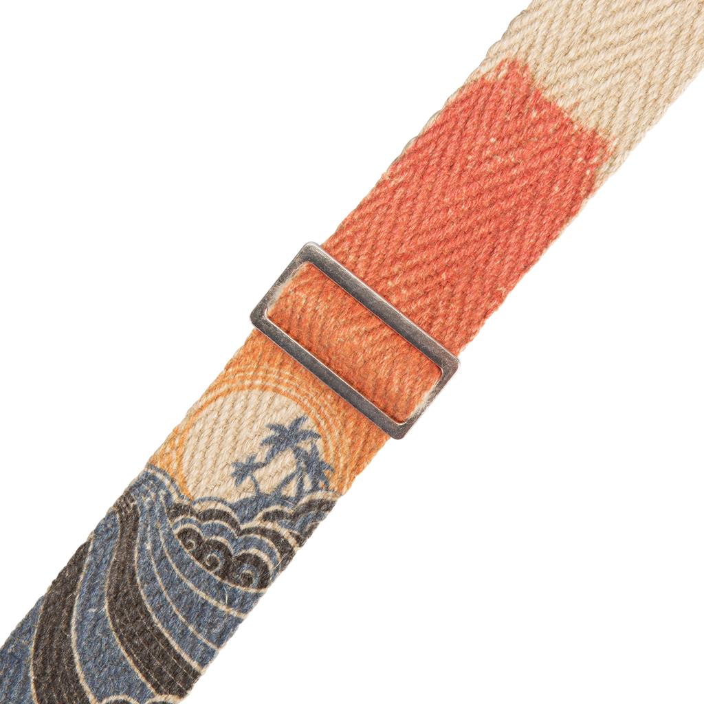 Levy's M8HP Vegan Hemp Guitar Strap, Island