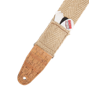 Levy's M8HP Vegan Hemp Guitar Strap, Island