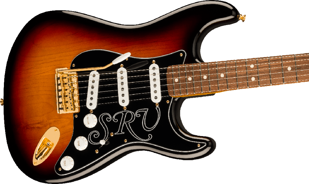 Fender Stevie Ray Vaughan Stratocaster®, Pau Ferro Fingerboard, 3-Color Sunburst