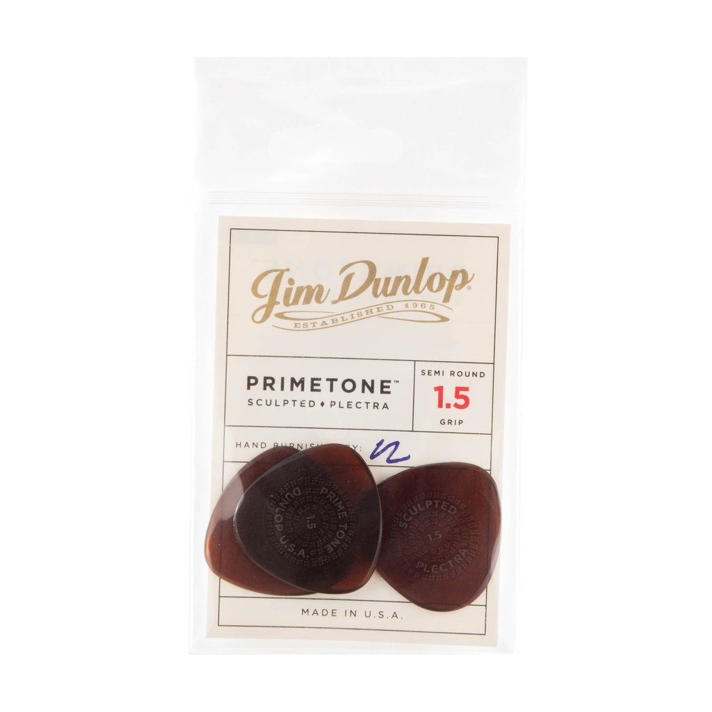 Dunlop Primetone Semi-Round with Grip Picks