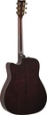Yamaha TransAcoustic TAG3 C Dreadnaught Acoustic Electric Guitar with Looper, Natural