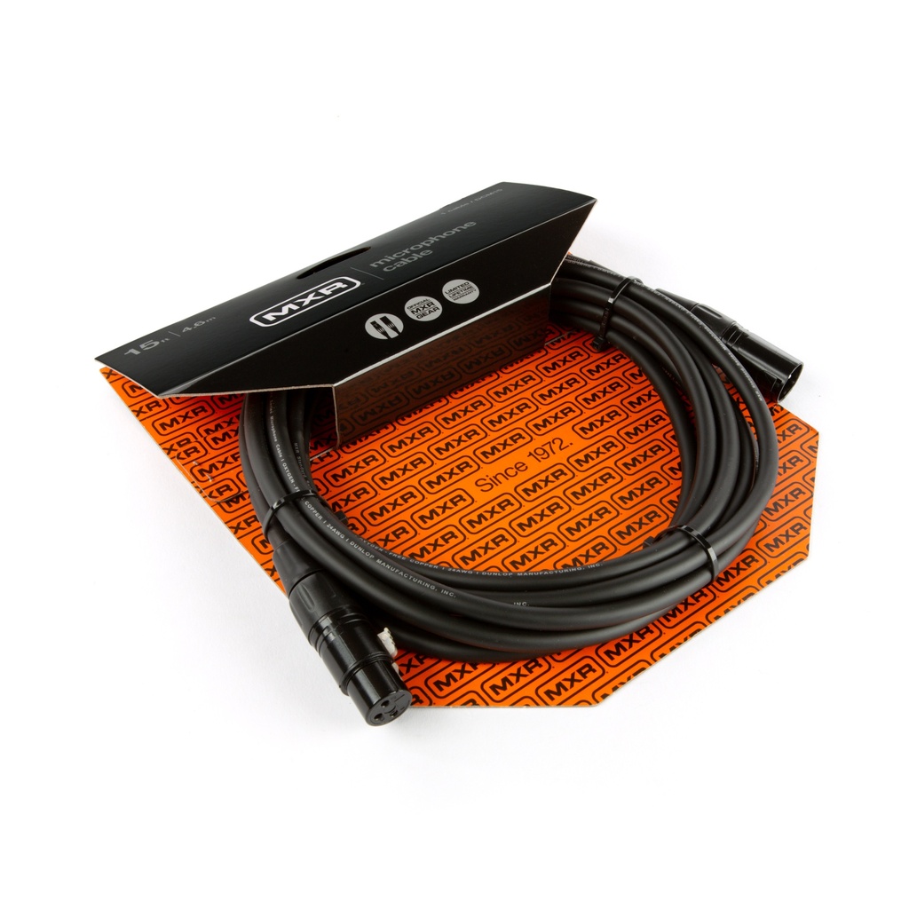 MXR Microphone Cable, 15 Ft