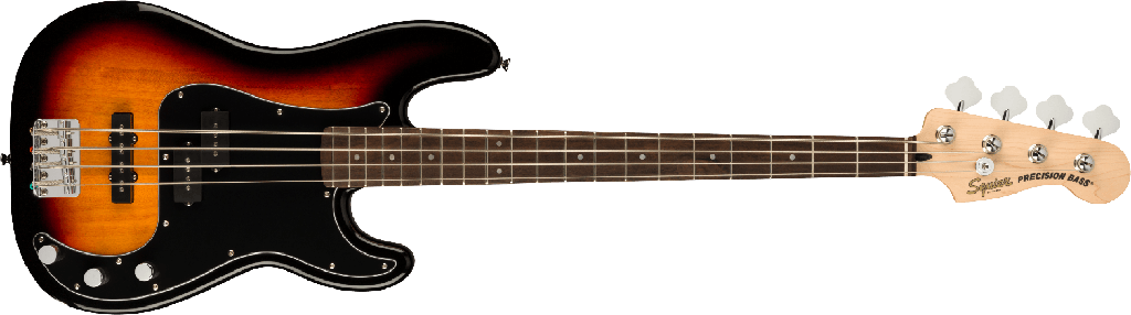 Squier Affinity Precision Bass PJ Pack, 3-Color Sunburst, with Rumble 15