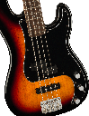 Squier Affinity Precision Bass PJ Pack, 3-Color Sunburst, with Rumble 15