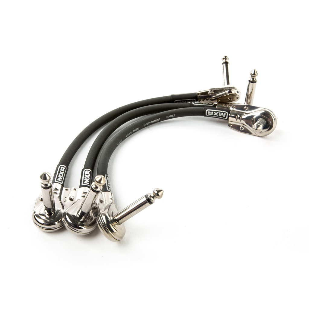 MXR Patch Cable, 6 Inch, 3 Pack