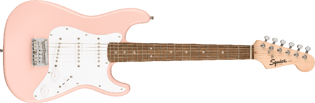 Squier Mini Stratocaster, Shell Pink