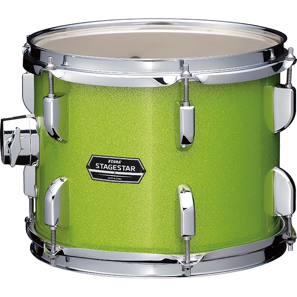 Tama ST52H5C Stagestar 5pc Complete Drum Kit, Lime Green Sparkle