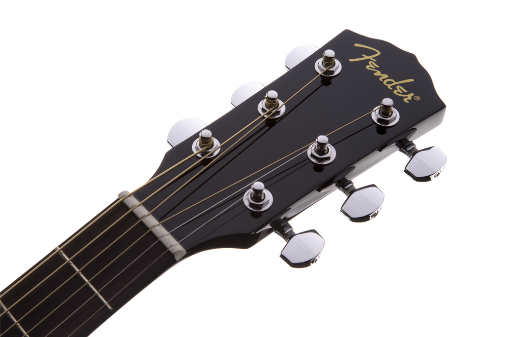 Fender CD-60 Dreadnaught Acoustic with Case, Black