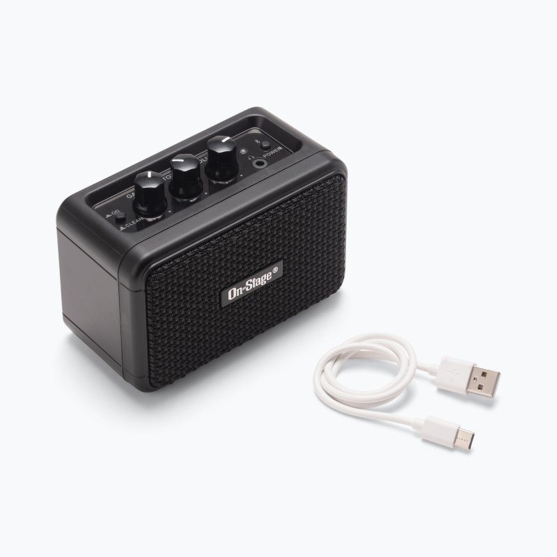 On-Stage Rechargeable Travel Electric Guitar Amp with Bluetooth