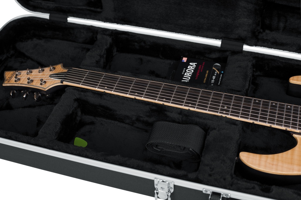 Gator Deluxe Molded Case for Electric Guitar, XL Size