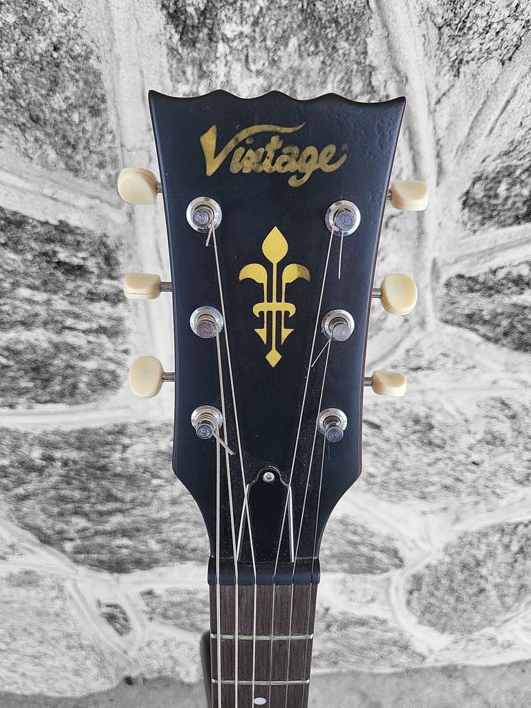 Vintage V120 ReIssued Electric Guitar - Red