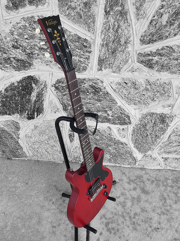 Vintage V120 ReIssued Electric Guitar - Red