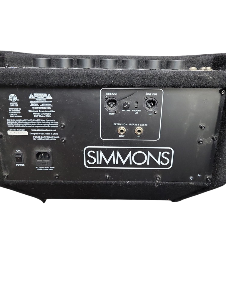 Simmons DA200SB 200 watt drum monitor
