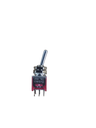 Carling Submini Toggle Switch, DPDT, 2 Position, PC Pins