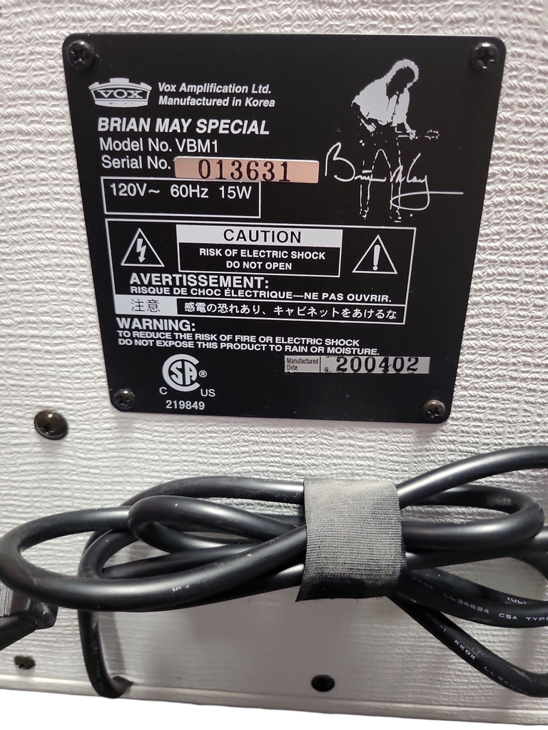 Vox VBM1 Brian May Special Amplifier