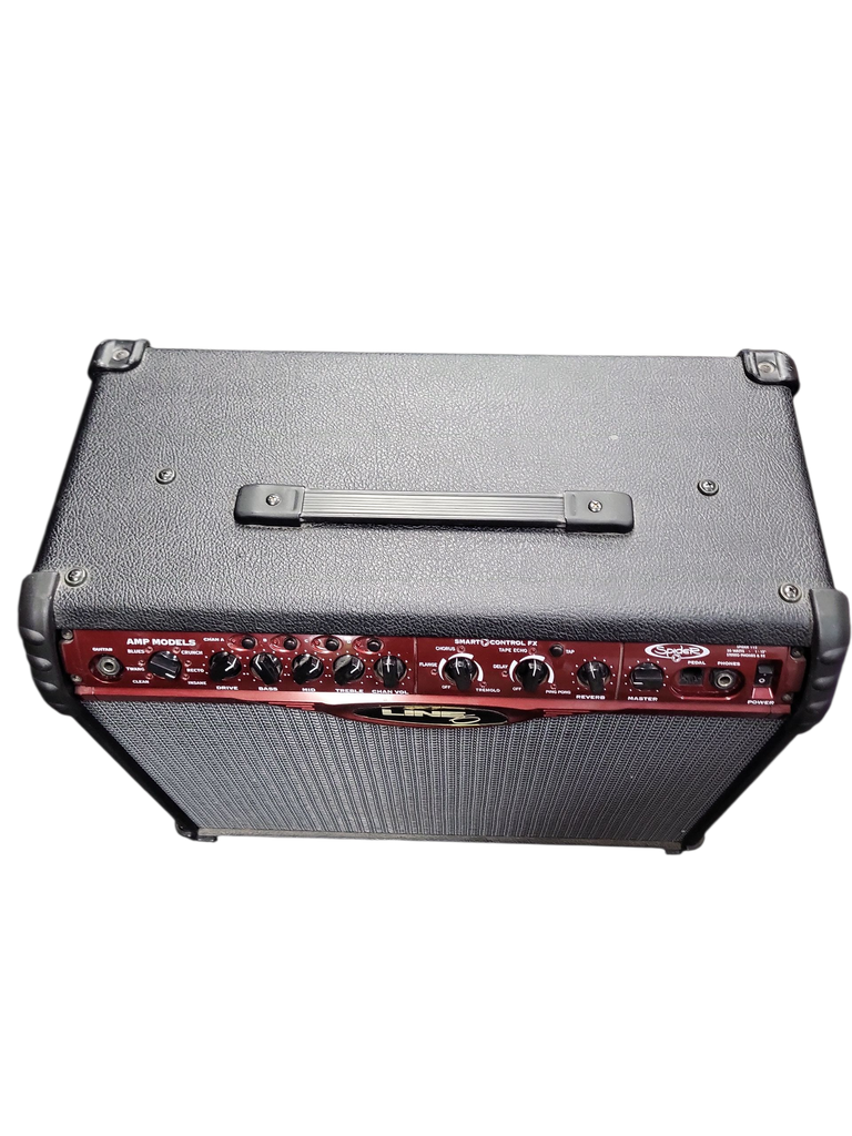 Line 6 Spider 112 Combo with Floor Board