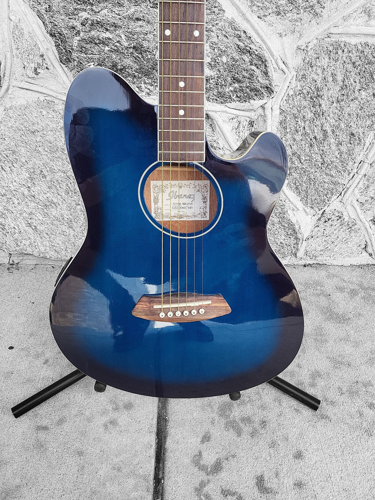 Ibanez TCY10E-TBS Talman Acoustic, Trans Blue Sunburst