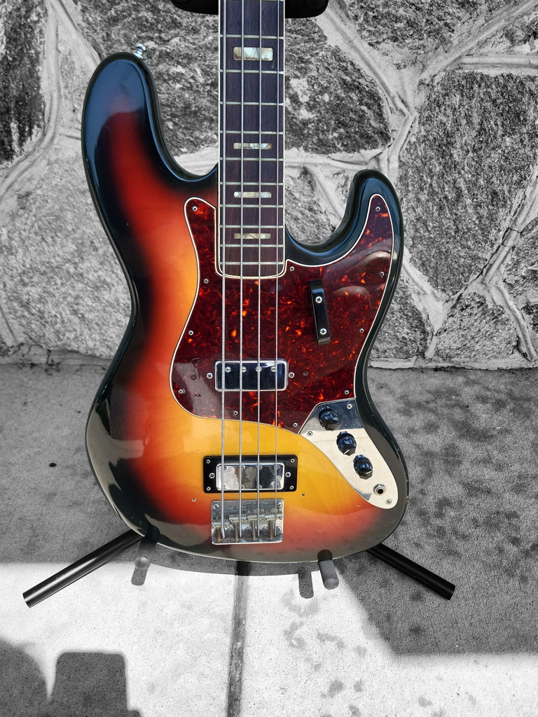 70's Penco Jazz Bass MIJ - Sunburst