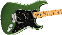 Fender Player II Modified Stratocaster®, Maple Fingerboard, Harvest Green Metallic