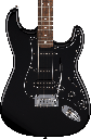 Fender Standard Stratocaster® HSS, Laurel Fingerboard, Black Pickguard, Black