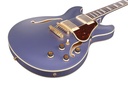 Ibanez Artcore AS73G Semi-Hollow Electric Guitar, Metallic Purple Flat