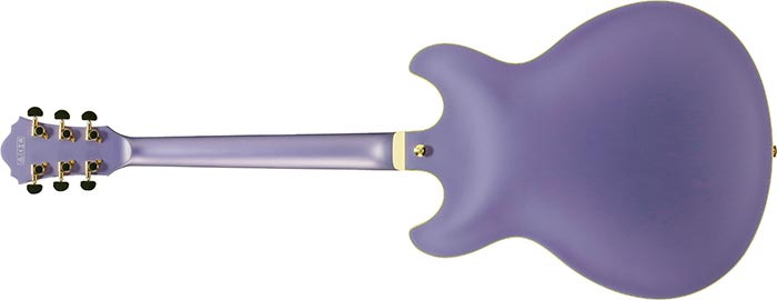 Ibanez Artcore AS73G Semi-Hollow Electric Guitar, Metallic Purple Flat