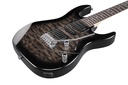 Ibanez Gio GRX70QA Electric Guitar, Transparent Black Sunburst