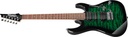 Ibanez Gio GRX70QA Electric Guitar, Transparent Emerald Burst