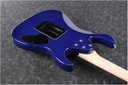Ibanez Gio GRX70QAL Electric Guitar, Lefty, Transparent Blue Burst