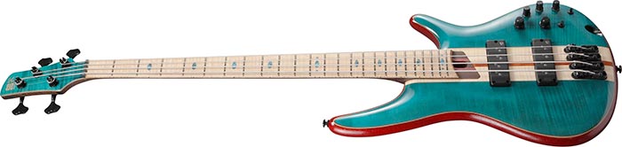 Ibanez Premium SR1420B Bass, Caribbean Green Low Gloss