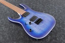 Ibanez RGA42FML Electric Guitar, Lefty, Blue Lagoon Burst Flat