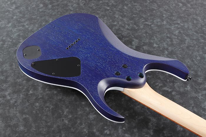 Ibanez RGA42FML Electric Guitar, Lefty, Blue Lagoon Burst Flat