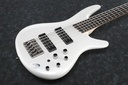 Ibanez SR305E 5-String Bass, Pearl White