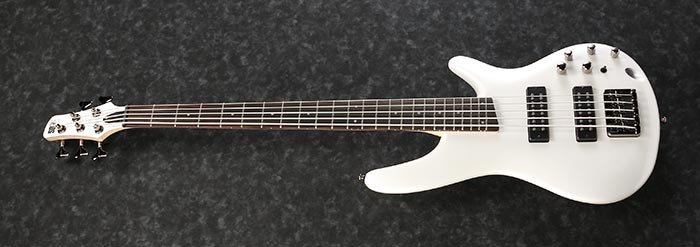Ibanez SR305E 5-String Bass, Pearl White