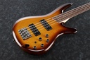 Ibanez SR370EF Fretless Bass, Brown Burst
