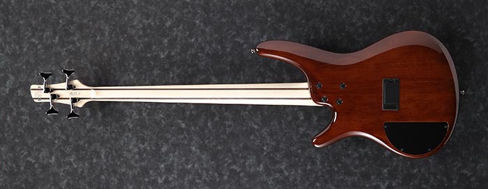 Ibanez SR370EF Fretless Bass, Brown Burst