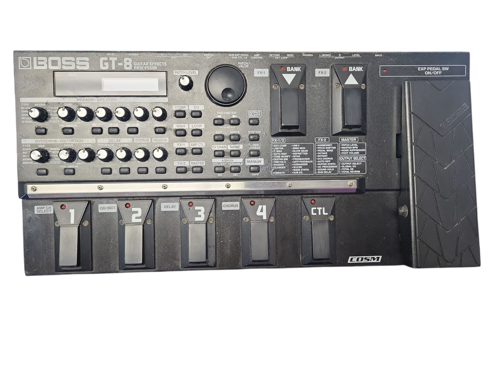 Boss GT-8 Guitar Effects Processor