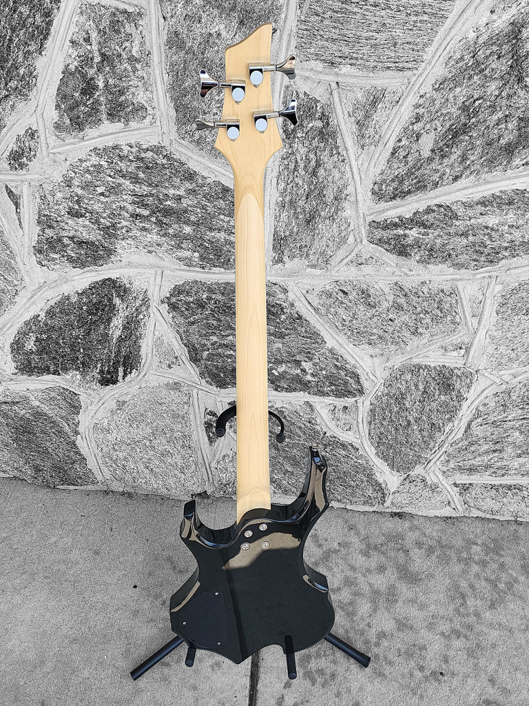 Glarry Burning Fire Bass Pack, Black
